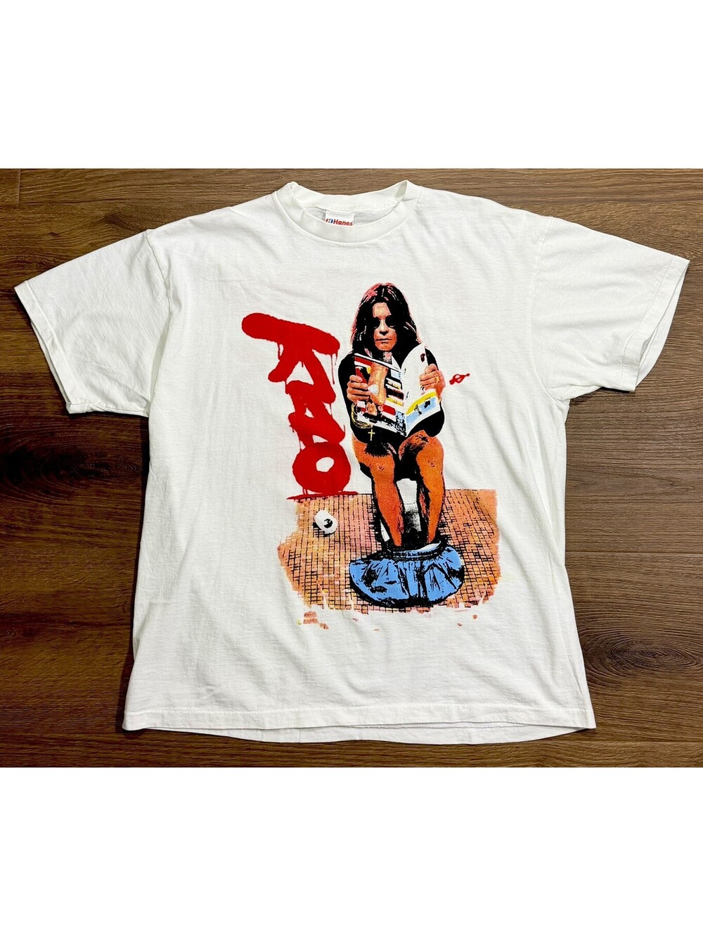 1992 Ozzy Osbourne No More Tours T-Shirt XL - SINGLE STITCH - HANES #15A